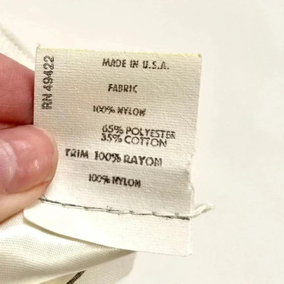 Vintage Jessica’s Gunnies Sax Ivory Victorian Lace Pearl Blouse - Picture 4 of 7